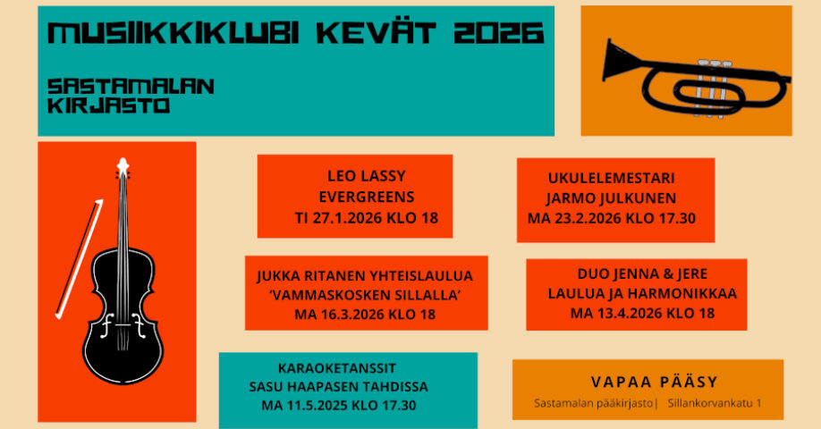 Musiikkilubi mainosjuliste